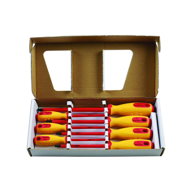 Laser Insulated Star Screwdriver Set 7pc 7448 Laser - Dynamic Drive