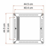 Fiamma Rollo Vent Kit 40 Rooflight Roller Blind Motorhome Caravan Campervan Fiamma  - Dynamic Drive