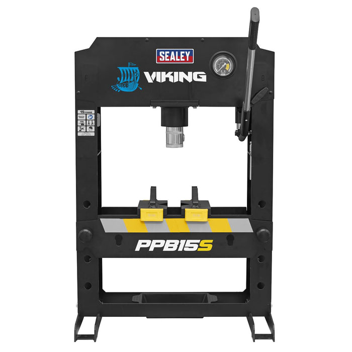 Sealey Viking Hydraulic Press 15tonne Bench Type PPB15S Sealey - Dynamic Drive