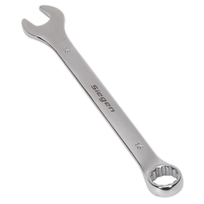 Sealey Combination Spanner 16mm S01016 Siegen by Sealey - Dynamic Drive