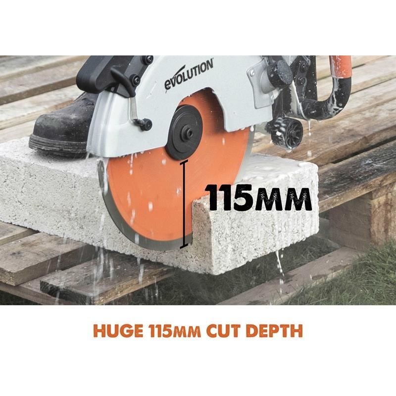 Evolution R300DCT+ 300mm Disc Cutter Kit 2400W 240V Evolution - Dynamic Drive