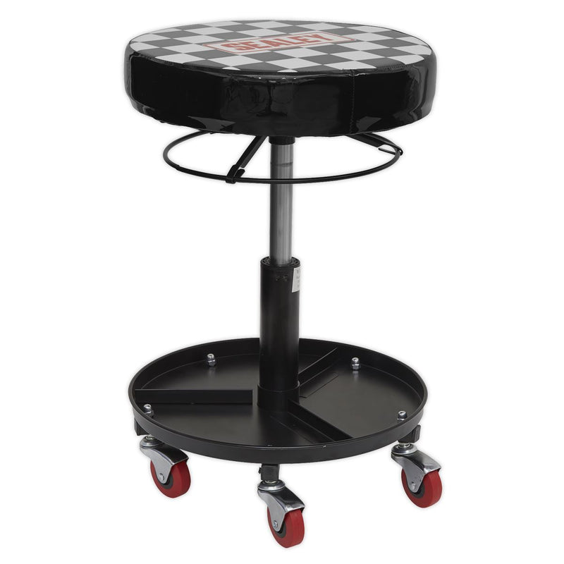 Sealey Gas Sprung Mechanic's Seat SCR15 Sealey  - Dynamic Drive