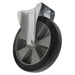 Sealey Heavy-Duty Rubber Castor Wheel Fixed Plate200mm Trade SCW5200FPEM Sealey - Dynamic Drive