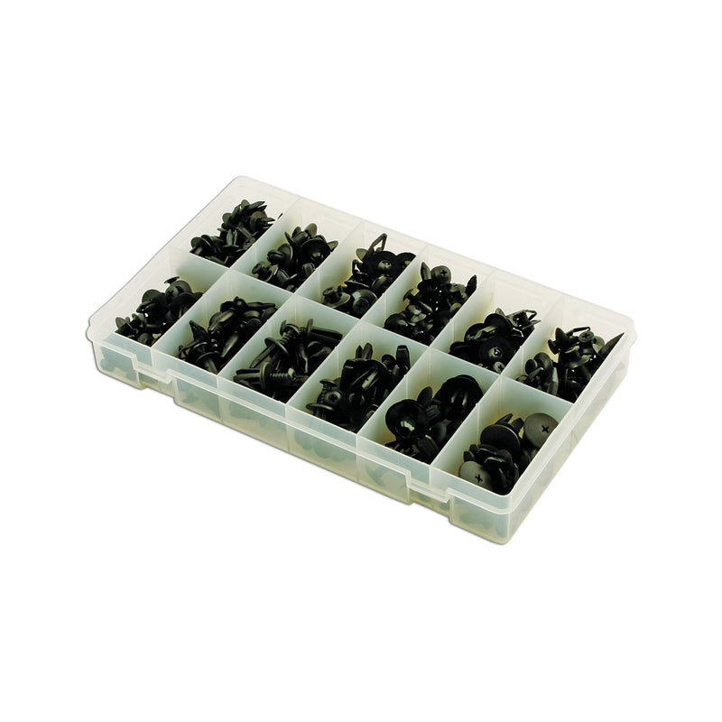 Connect Assorted Screw Rivet Trim Fixings 240pc 36044 Tool Connection - Dynamic Drive
