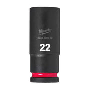Milwaukee Hex Socket Shw 1/2 Deep 22Mm-1Pc 4932480340 Milwaukee - Dynamic Drive