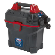 Sealey Garage Vacuum 1500W with Remote Control Wall Mounting GV180WM Sealey - Dynamic Drive