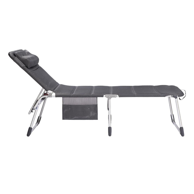 Crespo Lounger AL/363 Deluxe Dark Grey Crespo - Dynamic Drive
