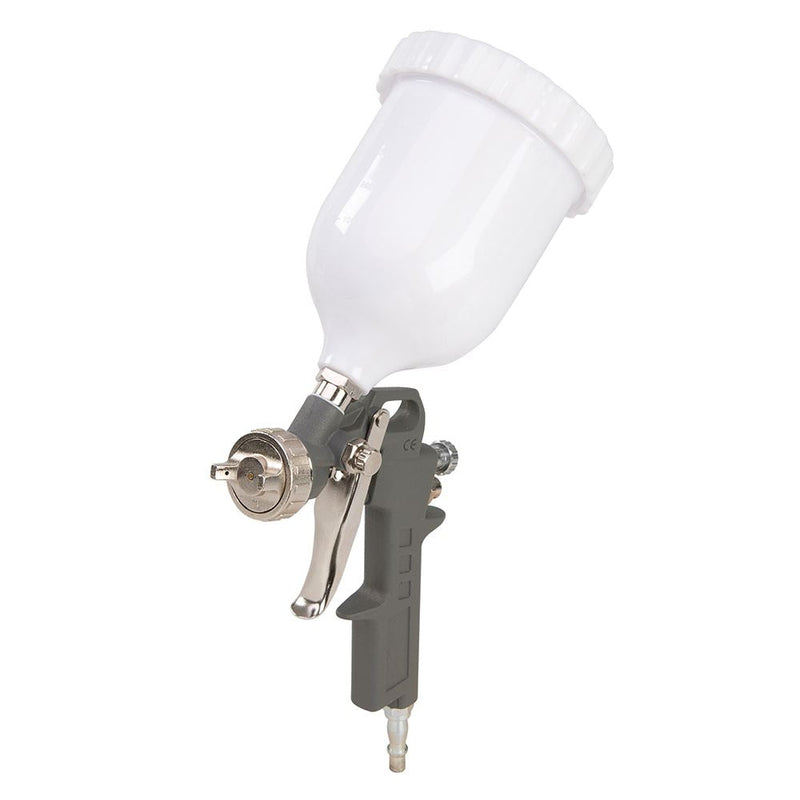 Silverline Gravity Feed Spray Gun 500ml Silverline - Dynamic Drive