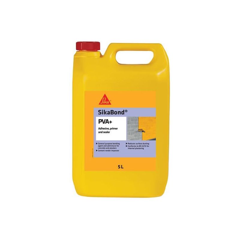 Everbuild Sika Sikabond PVA+ 5 litre Everbuild Sika - Dynamic Drive