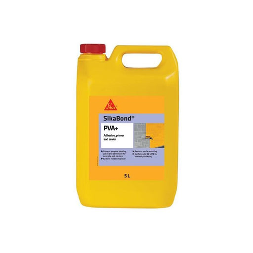 Everbuild Sika Sikabond PVA+ 5 litre Everbuild Sika - Dynamic Drive