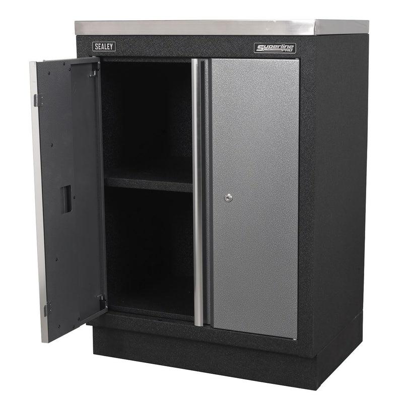 Sealey Modular 2 Door Floor Cabinet 680mm APMS52 Sealey - Dynamic Drive