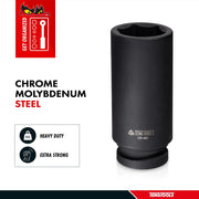 Teng Tools 1/2" Deep Impact Socket ANSI Metric 10mm Teng Tools - Dynamic Drive