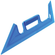 Silverline Paint Shield Guide Wallpaper Window Tiles Masking Decorating 450mm Silverline  - Dynamic Drive