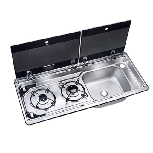 Dometic MO 9722R Burner Hob & RH Sink Unit (2 Burners / No Ignition) Dometic - Dynamic Drive