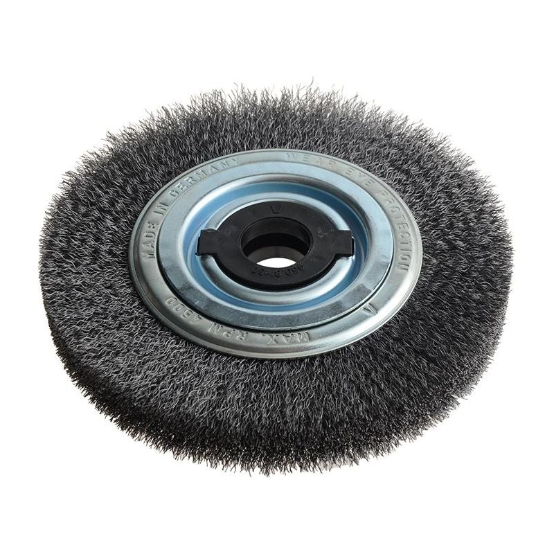 Lessmann Wheel Brush D200mm x W35-40 x 80 Bore Steel Wire 0.30 + Adaptors Set 4 +1 Lessmann - Dynamic Drive