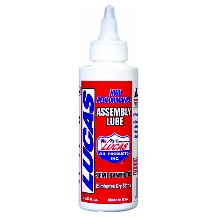 Race Engine Rebuild Assembly Lube - 118ml 10152A LUCAS OIL Made in the USA Lucas Oil - Dynamic Drive