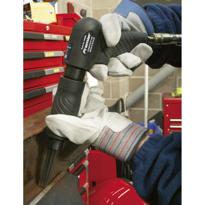 Sealey Air Needle Scaler Composite Pistol Type SA660 Sealey - Dynamic Drive