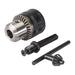 Silverline Keyed Chuck, Key & SDS Plus Adaptor Kit 3pce 13mm - 1/2" 20UNF Silverline - Dynamic Drive