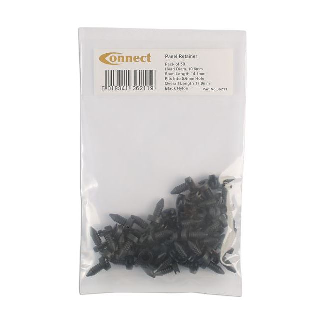 Connect Fir Tree Retainer - for Land Rover 50pc 36211 Tool Connection - Dynamic Drive
