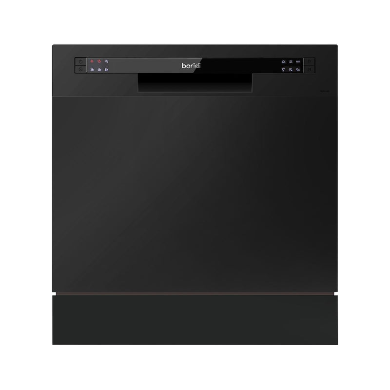 Baridi Tabletop Dishwasher 8 Place Settings 8L Capacity - Black DH88 Baridi - Dynamic Drive