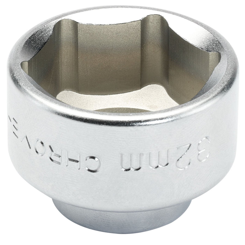 Draper Oil Filter Cap Socket, 3/8" Sq. Dr., 32mm 13430 Draper - Dynamic Drive