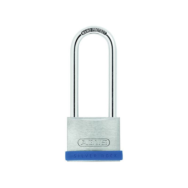 Abus Mechanical 40mm Silver Rock™ 5 Padlock Long Shackle 63mm Keyed Alike ABUS Mechanical - Dynamic Drive