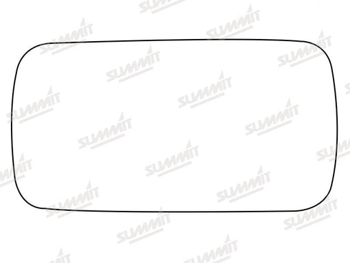 Summit Stick-On Anti Dazzle Mirror Glass fits Alfa 145 146 RHS Summit - Dynamic Drive