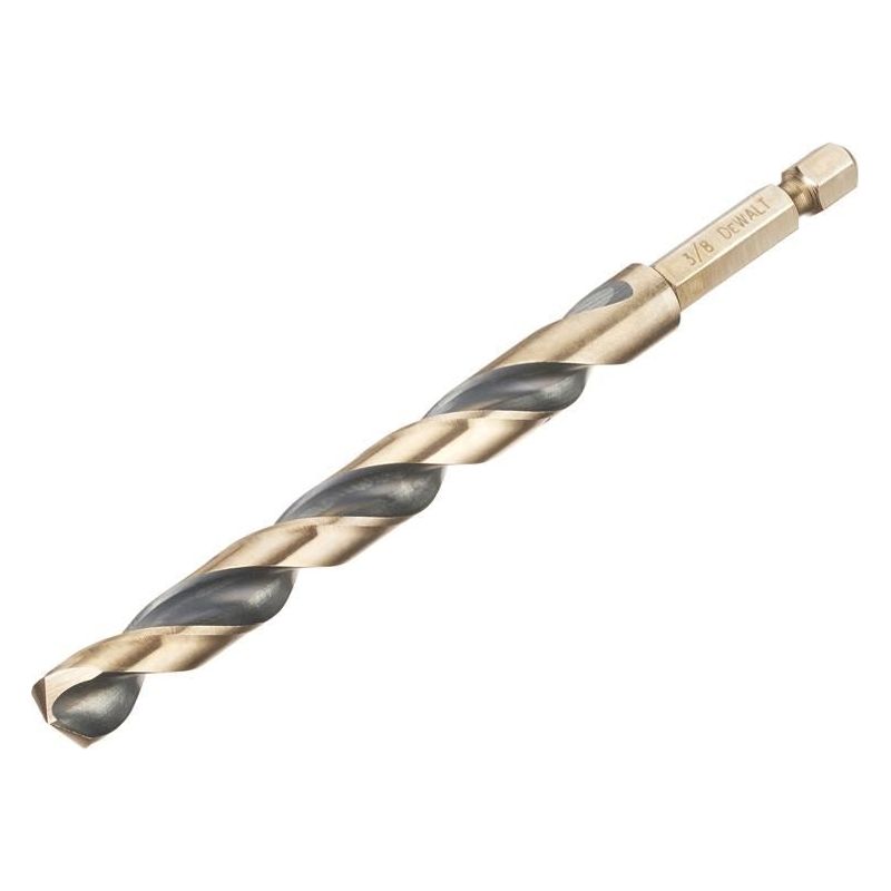 Dewalt Power Tools BLACK&GOLD Hex HSS-G Drill Bit 9.5mm DeWALT Power Tools - Dynamic Drive