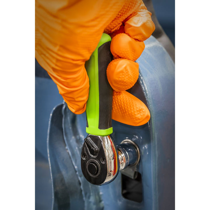 Siegen Siegen Stubby Ratchet Wrench with Flip Reverse 1/4"Sq Drive S01258 Siegen - Dynamic Drive