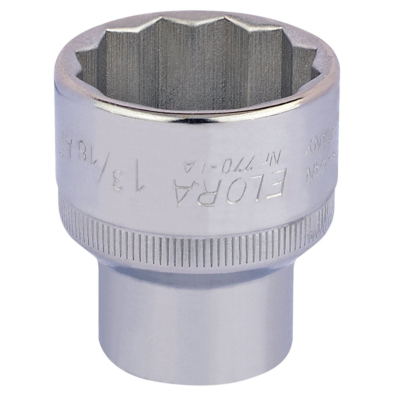 Draper Elora Bi-Hexagon Socket, 1/2" Sq. Dr., 1.3/16" 24509 Draper - Dynamic Drive