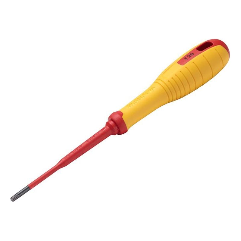 Hultafors VDE TORX® Screwdriver T20 x 100mm Hultafors - Dynamic Drive