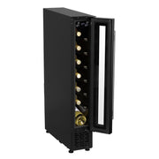 Baridi Extra-Slim 7 Bottle Wine Fridge & Cooler 15cm - Black DH76 Baridi - Dynamic Drive