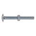 Sealey Coach Bolt & Nut DIN 603 M8 x 75mm Zinc Pack of 50 CBN875 Sealey - Dynamic Drive