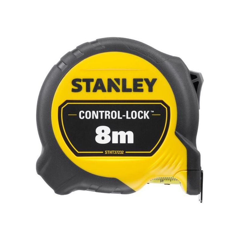 Stanley® Hand Tools CONTROL-LOCK™ Pocket Tape 8m (Width 25mm) (Metric only) STANLEY® Hand Tools - Dynamic Drive