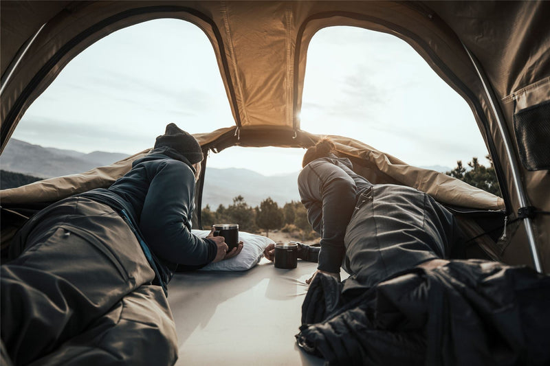Thule Approach M two/three-person roof top tent fennel tan Thule - Dynamic Drive