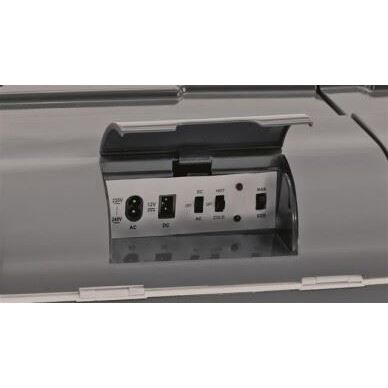 Outwell ECOcool Slate Grey 24 12V 230V Cooler Cool Box 24L Outwell - Dynamic Drive