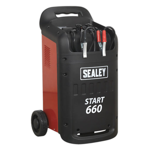 Sealey Starter/Charger 660/100A 12/24V 230V Sealey  - Dynamic Drive
