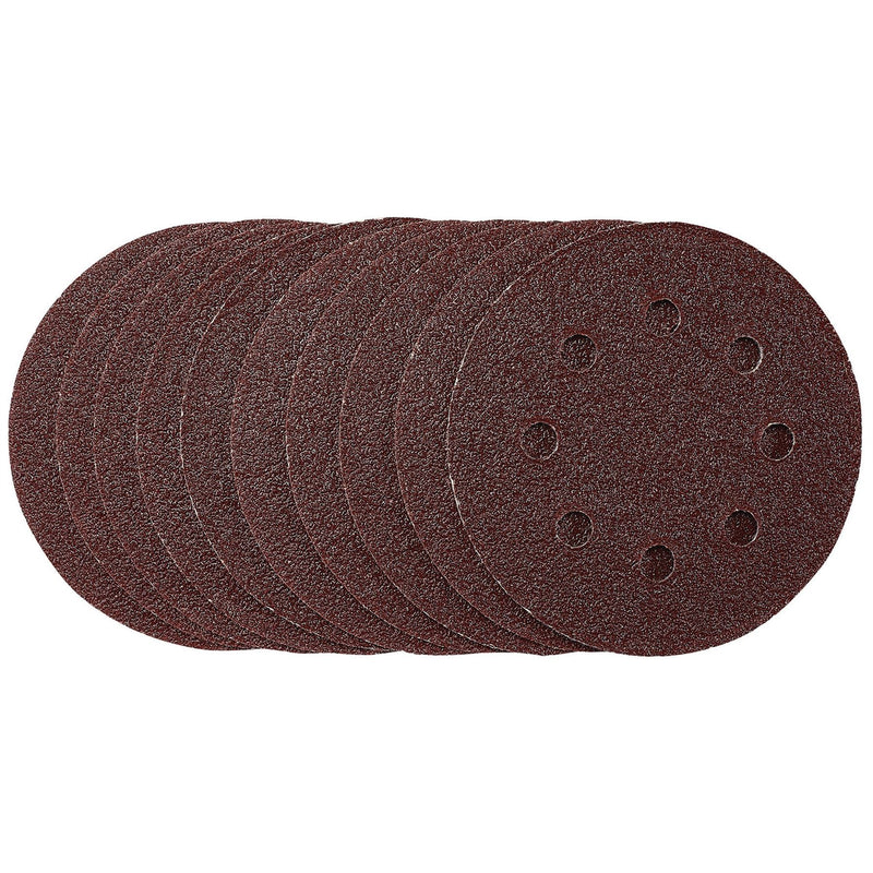 Draper Sanding Discs, 115mm, 40 Grit, Hook & Loop (Pack of 10) 53498 Draper - Dynamic Drive