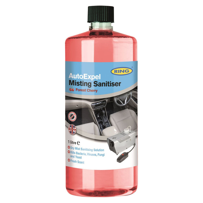 Ring Z 1L Auto Expel Cherry Sanitiser - RAESC1000 Ring Automotive - Dynamic Drive