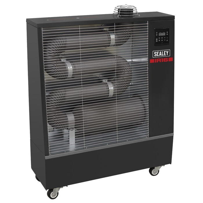 Sealey Industrial Infrared Diesel Heater 16kW IR16 Sealey - Dynamic Drive