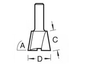 Trend C041A x 1/4 TCT Dovetail 104° 12.7 x 12.7mm Trend - Dynamic Drive