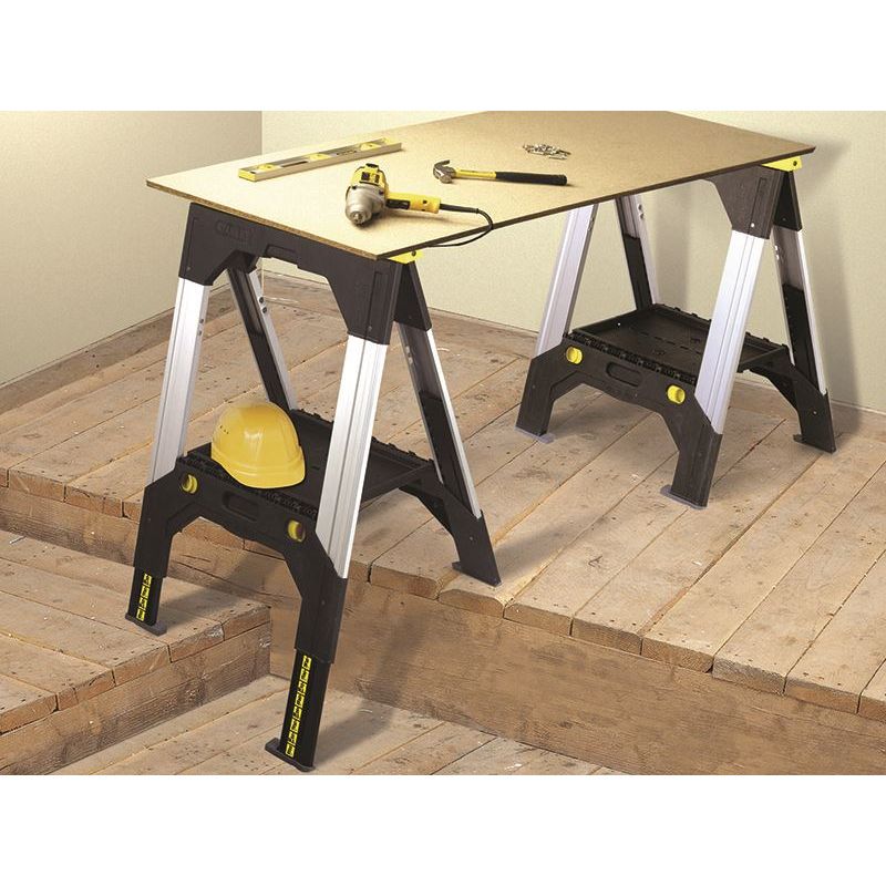 Stanley® Hand Tools FatMax® Telescopic Sawhorses (Twin Pack) STANLEY® Hand Tools - Dynamic Drive