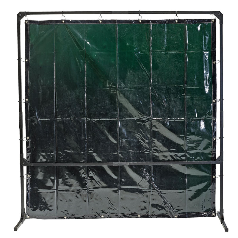 Draper Welding Curtain with Metal Frame, 6' x 6' 28406 Draper - Dynamic Drive