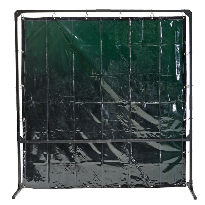 Draper Welding Curtain with Metal Frame, 6' x 6' 28406 Draper - Dynamic Drive