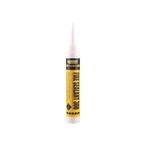 Everbuild Sika Tecnic Fire Sealant 300 Intumescent White 380ml Everbuild Sika - Dynamic Drive