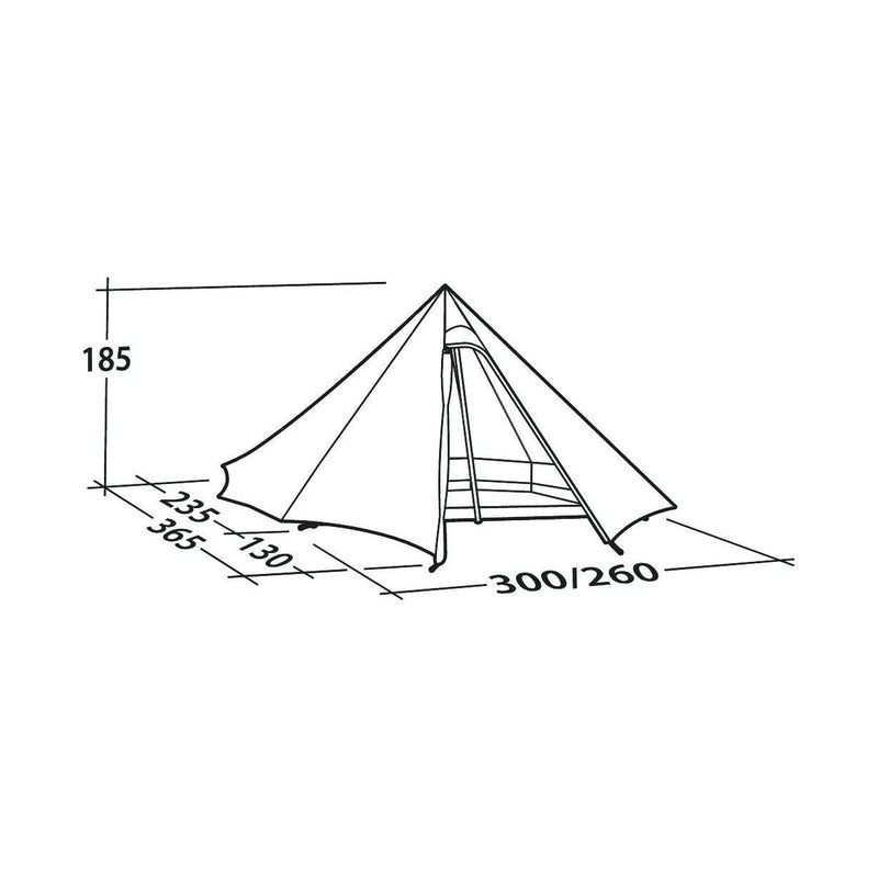 Robens Fairbanks 4 Berth Poled Tent Robens - Dynamic Drive