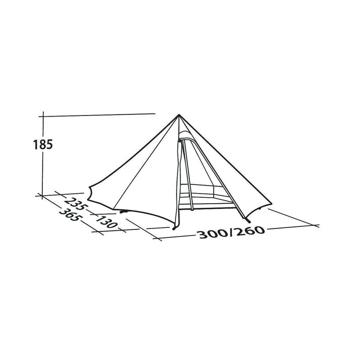 Robens Fairbanks 4 Berth Poled Tent Robens - Dynamic Drive