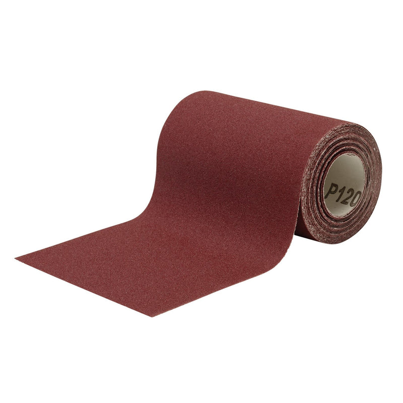 Draper General Purpose Sanding Roll, 115mm x 5m, 120 Grit 89529 Draper - Dynamic Drive