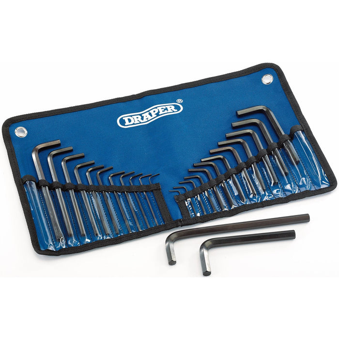 Draper Metric/Imperial Combined Hexagon Key Set (25 Piece) 33892 Draper - Dynamic Drive