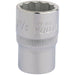 Draper Elora Bi-Hexagon Socket, 1/2" Sq. Dr., 3/4" 24418 Draper - Dynamic Drive
